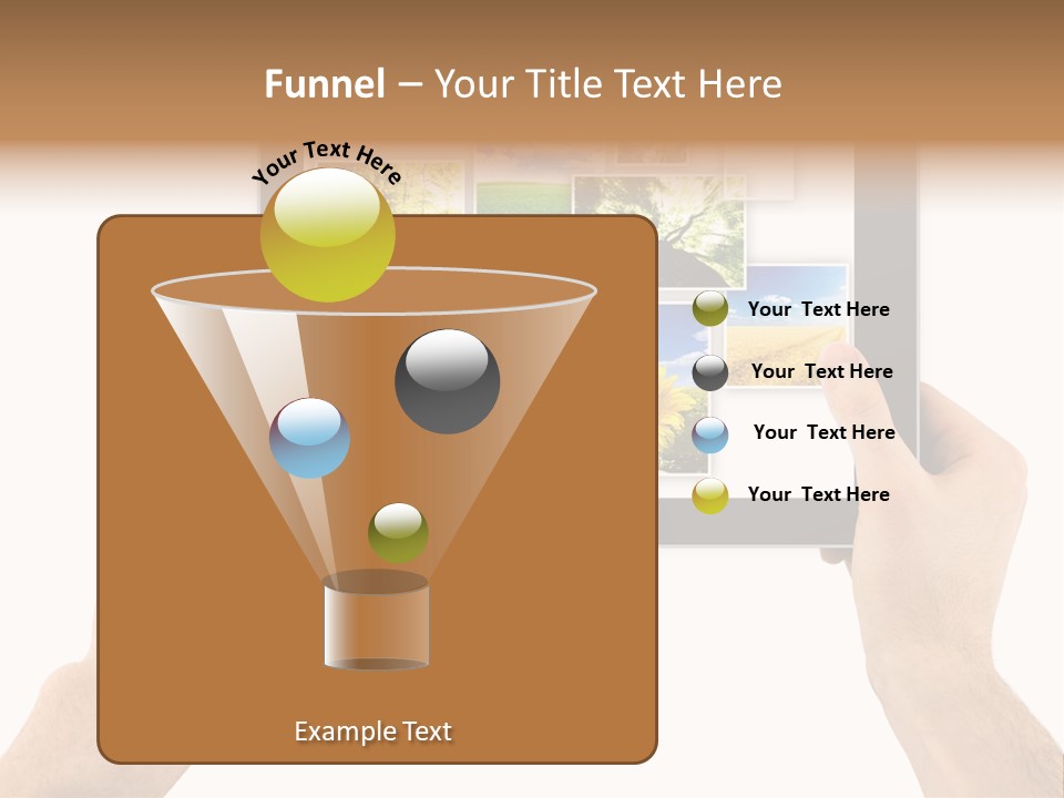 Multimedia Photo Cards PowerPoint Template