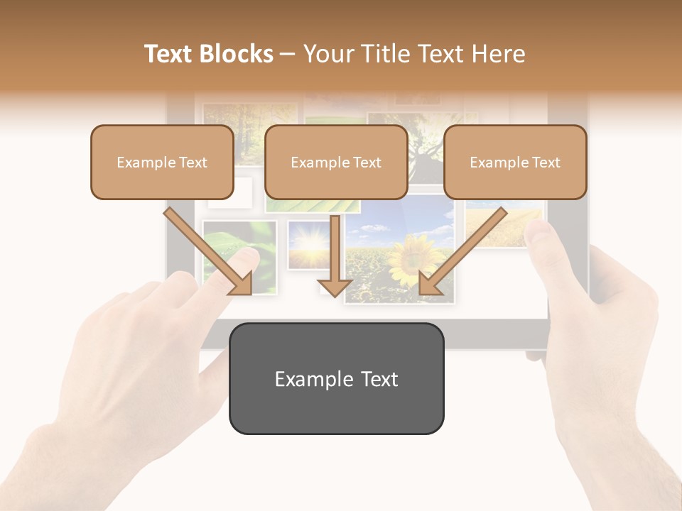 Multimedia Photo Cards PowerPoint Template