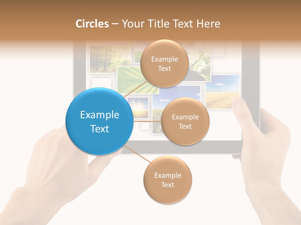 Multimedia Photo Cards PowerPoint Template