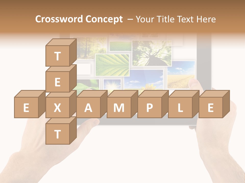 Multimedia Photo Cards PowerPoint Template