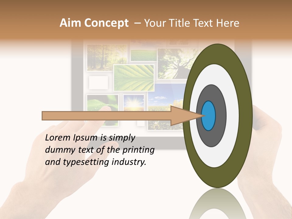 Multimedia Photo Cards PowerPoint Template