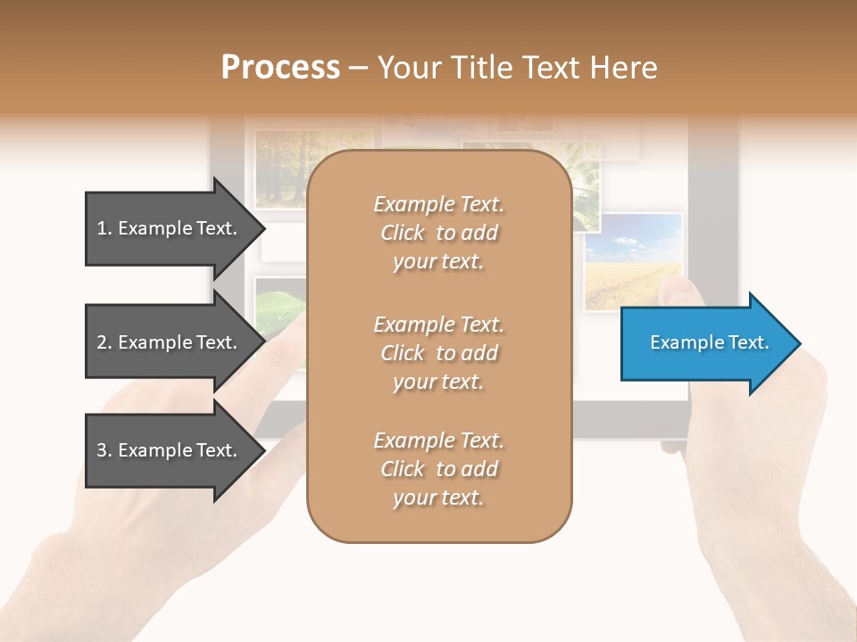 Multimedia Photo Cards PowerPoint Template