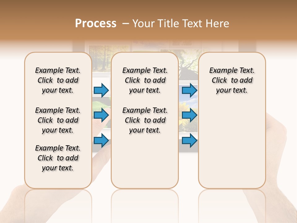 Multimedia Photo Cards PowerPoint Template