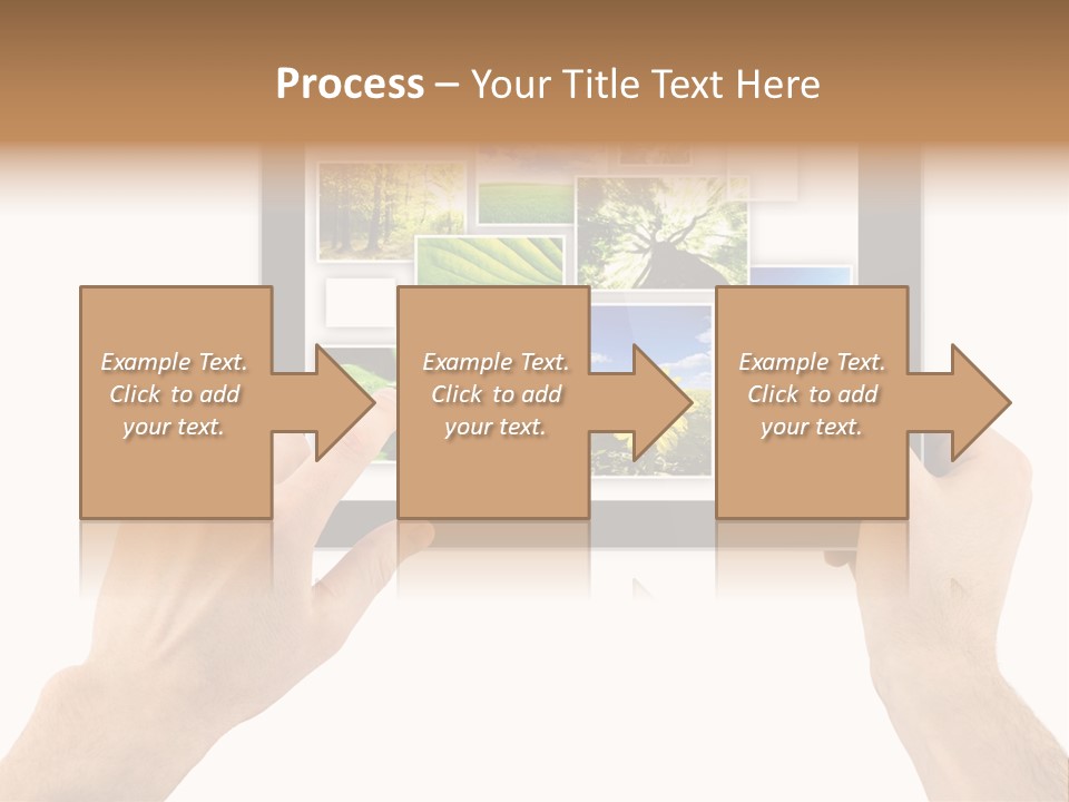 Multimedia Photo Cards PowerPoint Template