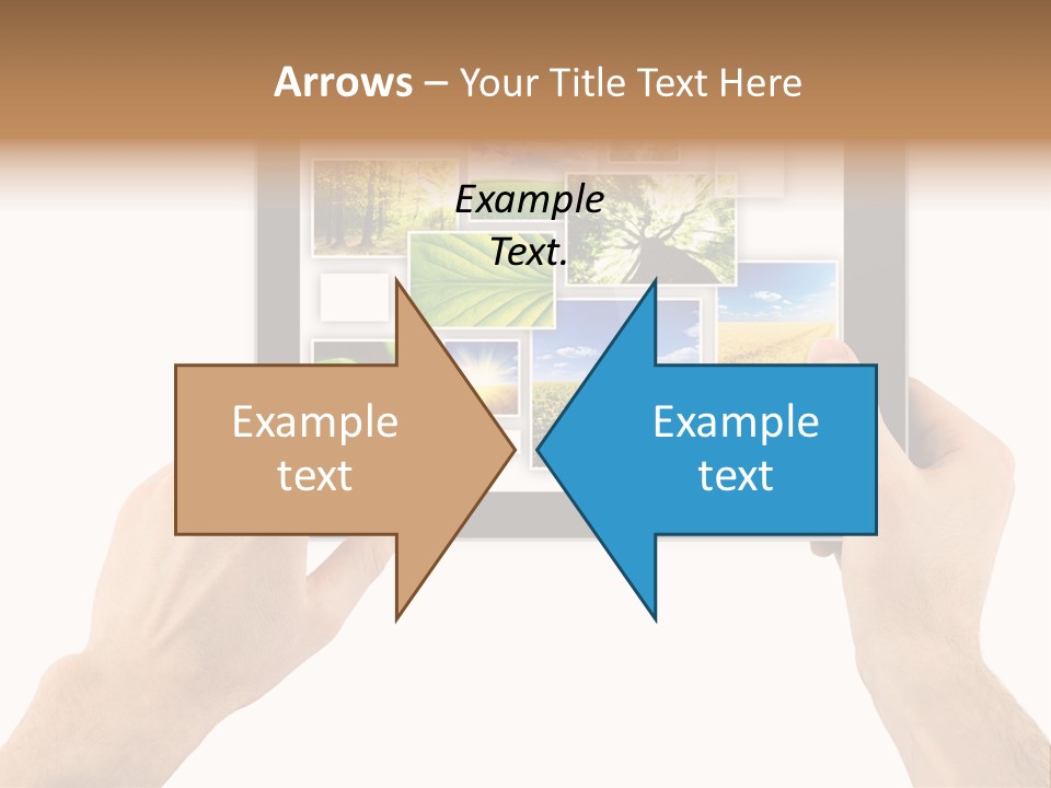 Multimedia Photo Cards PowerPoint Template