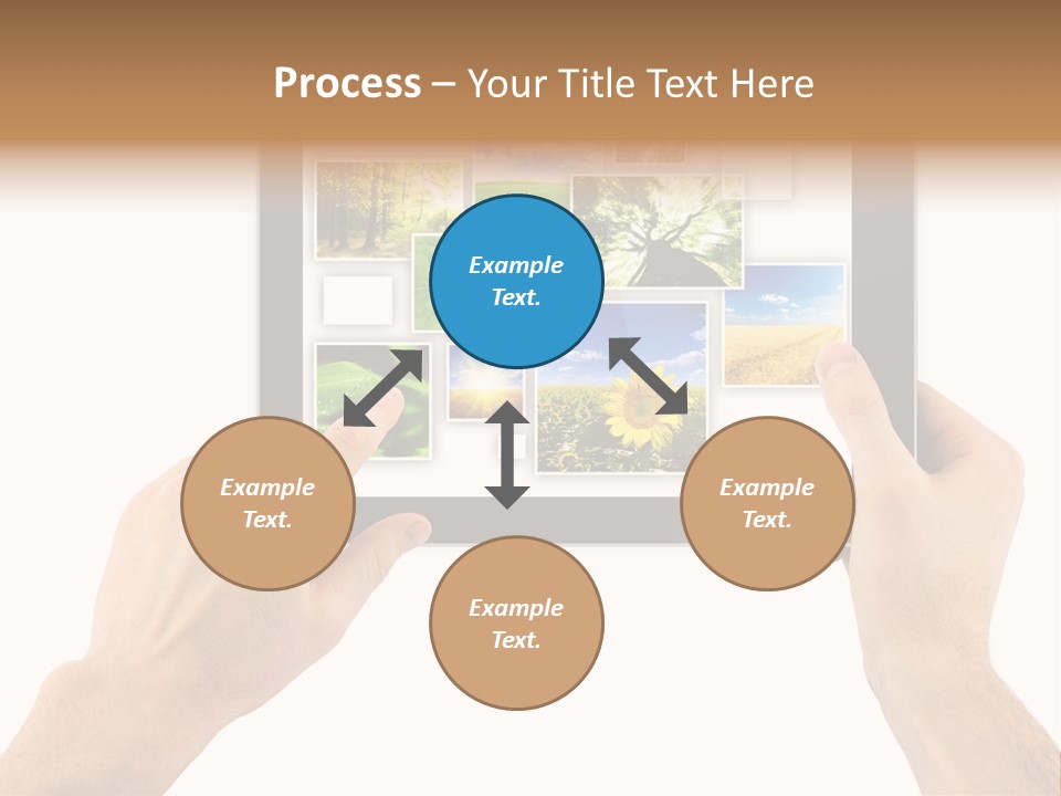 Multimedia Photo Cards PowerPoint Template