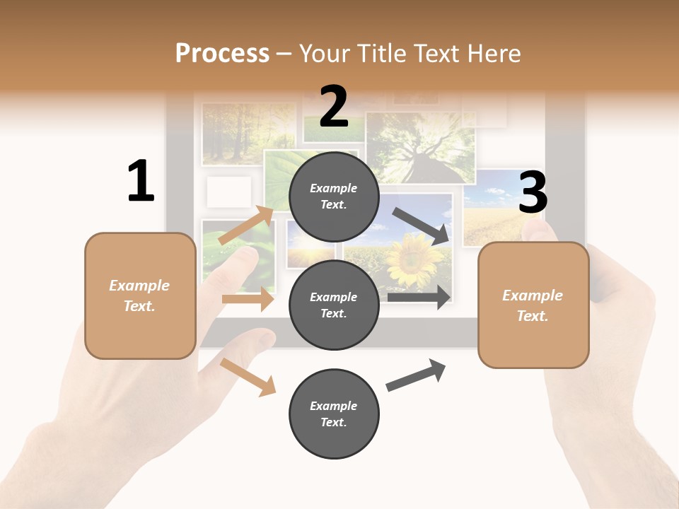Multimedia Photo Cards PowerPoint Template