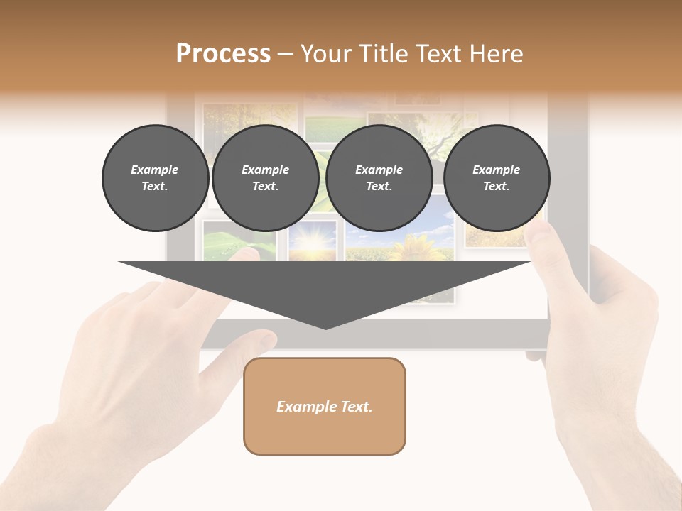 Multimedia Photo Cards PowerPoint Template