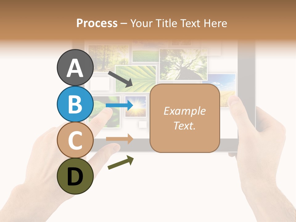 Multimedia Photo Cards PowerPoint Template