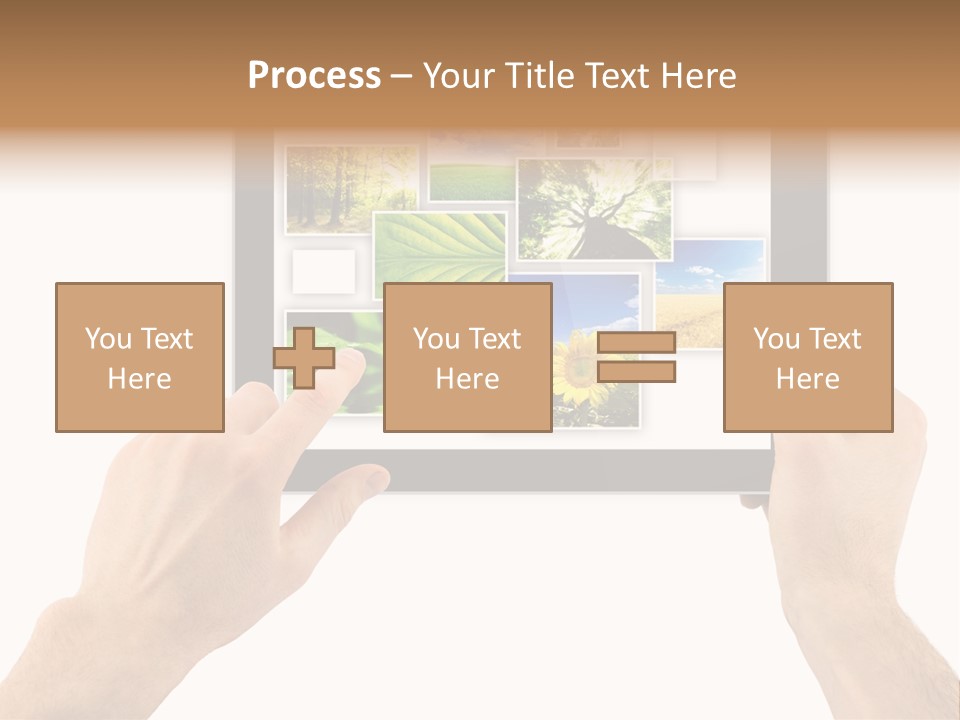 Multimedia Photo Cards PowerPoint Template