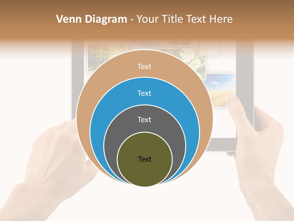 Multimedia Photo Cards PowerPoint Template