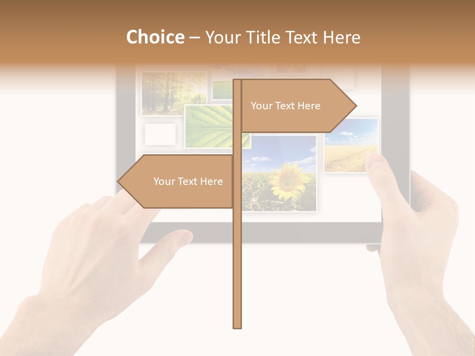 Multimedia Photo Cards PowerPoint Template