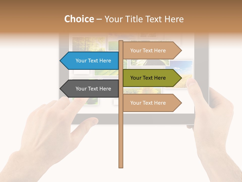 Multimedia Photo Cards PowerPoint Template