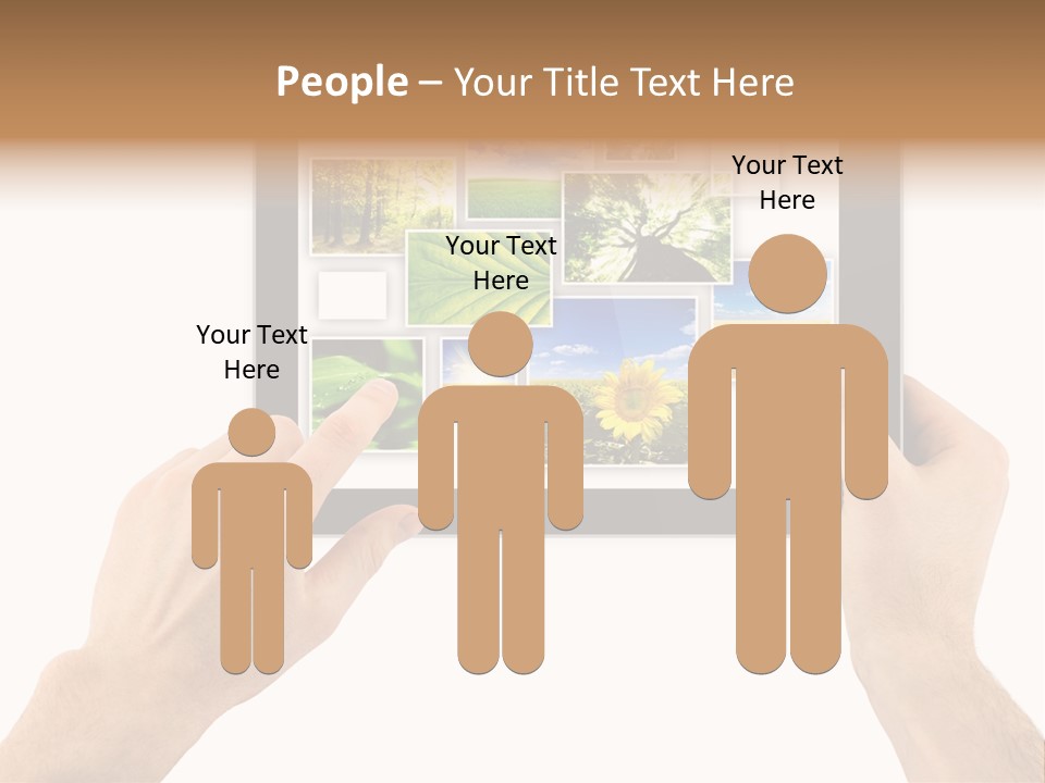 Multimedia Photo Cards PowerPoint Template