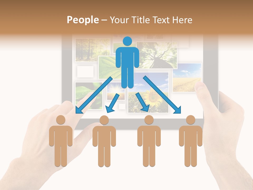 Multimedia Photo Cards PowerPoint Template