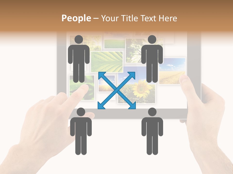 Multimedia Photo Cards PowerPoint Template