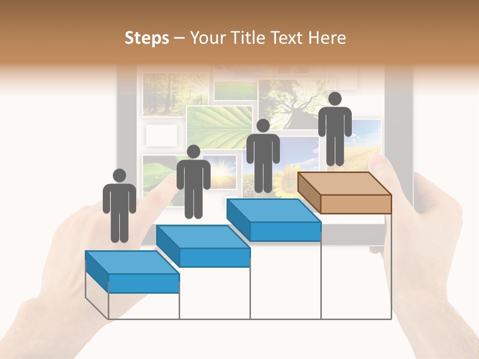 Multimedia Photo Cards PowerPoint Template