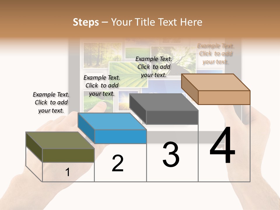 Multimedia Photo Cards PowerPoint Template