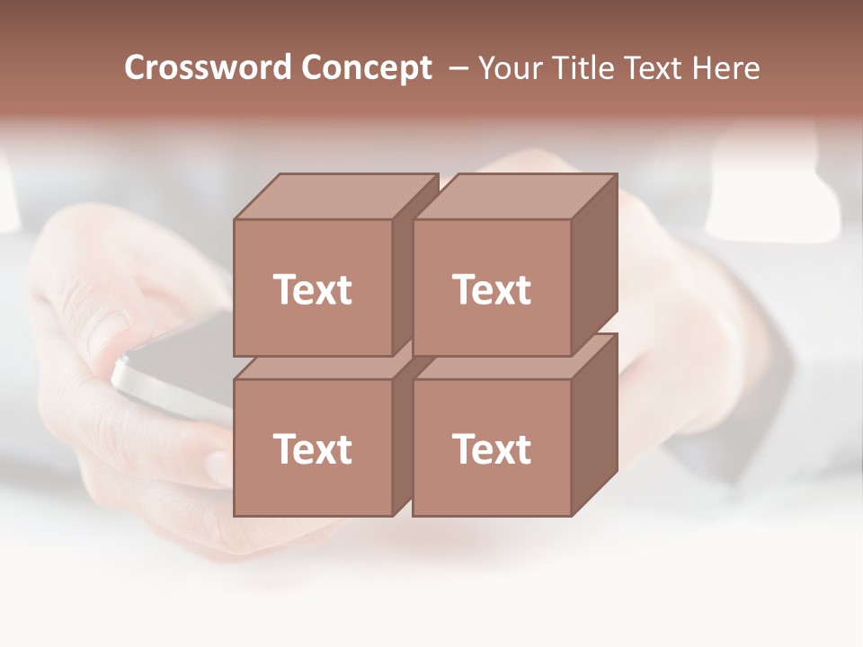 Typing Contemporary Business PowerPoint Template