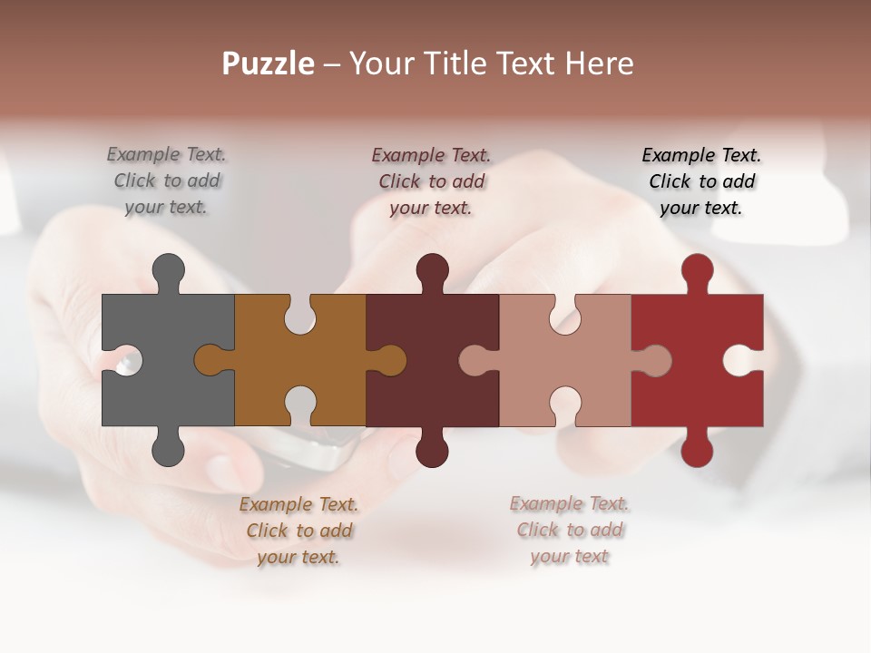 Typing Contemporary Business PowerPoint Template