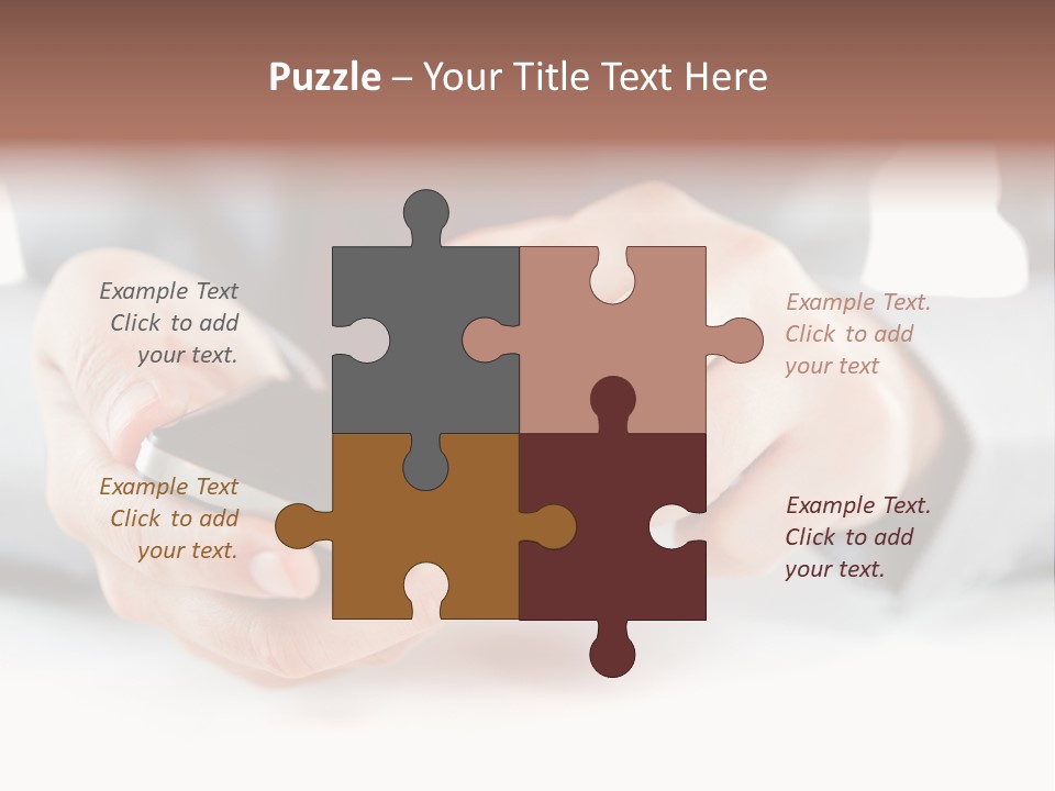 Typing Contemporary Business PowerPoint Template