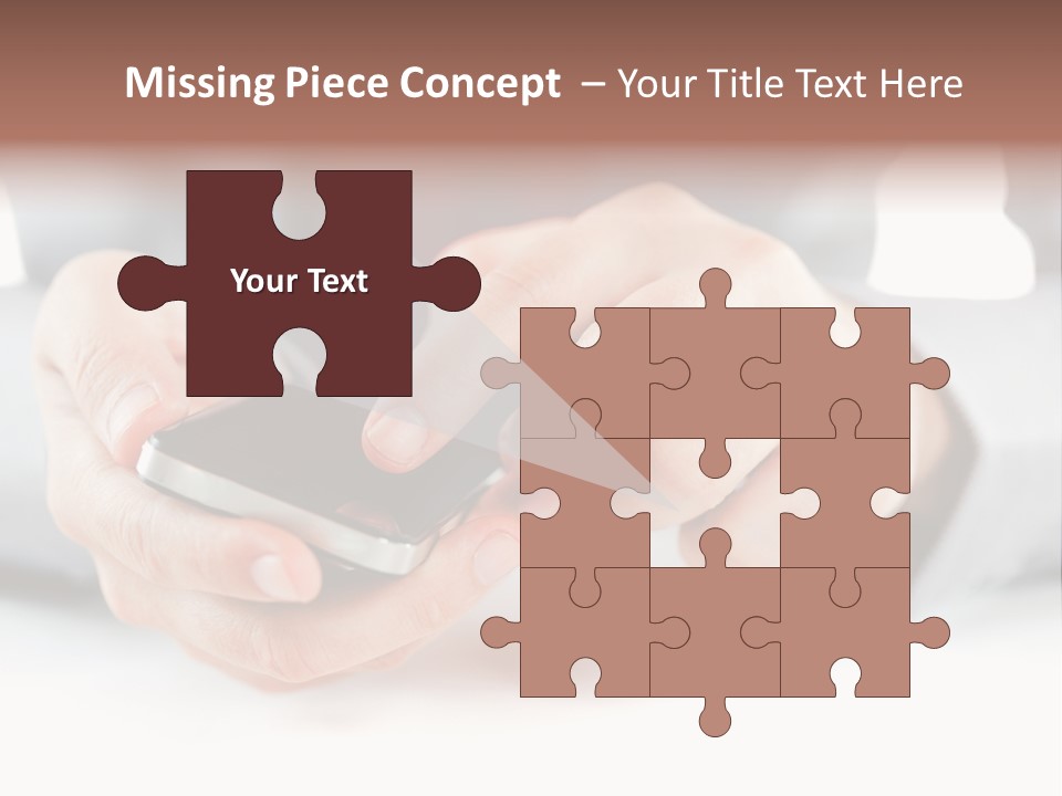 Typing Contemporary Business PowerPoint Template