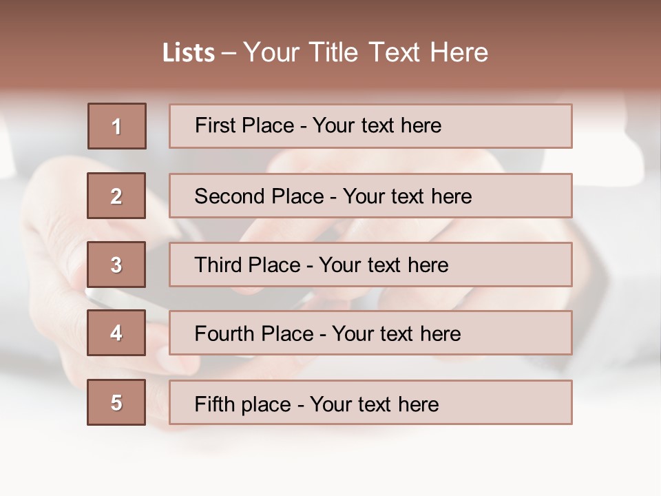 Typing Contemporary Business PowerPoint Template
