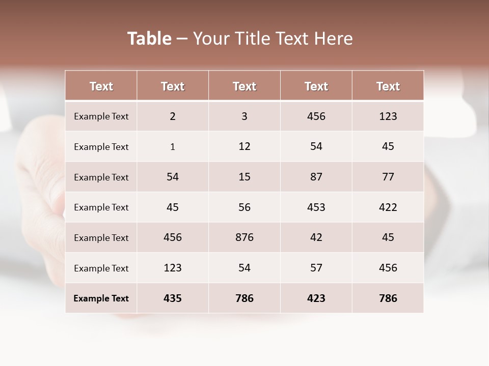 Typing Contemporary Business PowerPoint Template