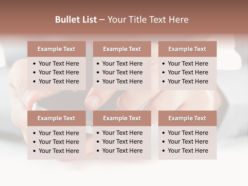 Typing Contemporary Business PowerPoint Template