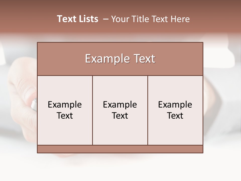 Typing Contemporary Business PowerPoint Template