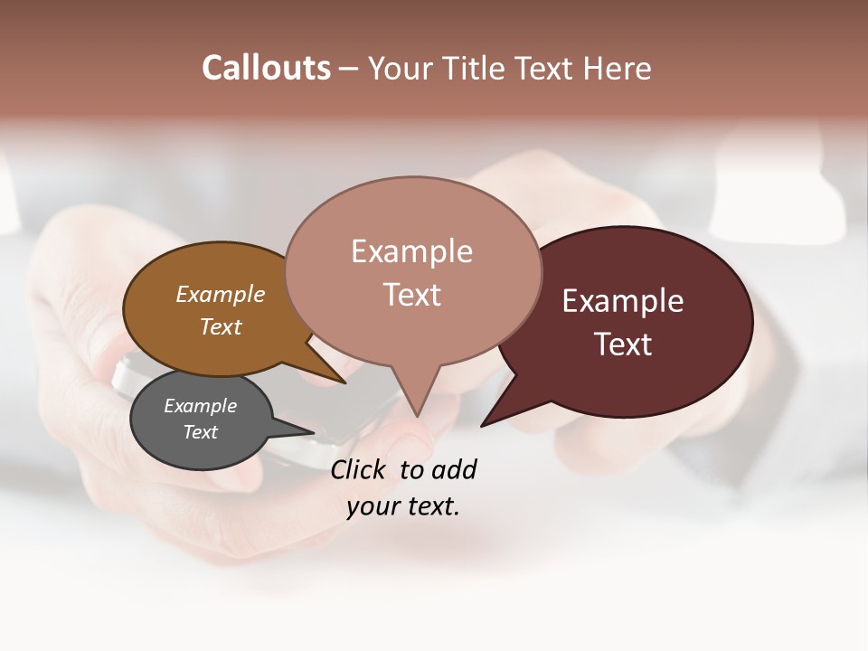 Typing Contemporary Business PowerPoint Template