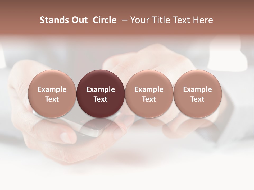 Typing Contemporary Business PowerPoint Template