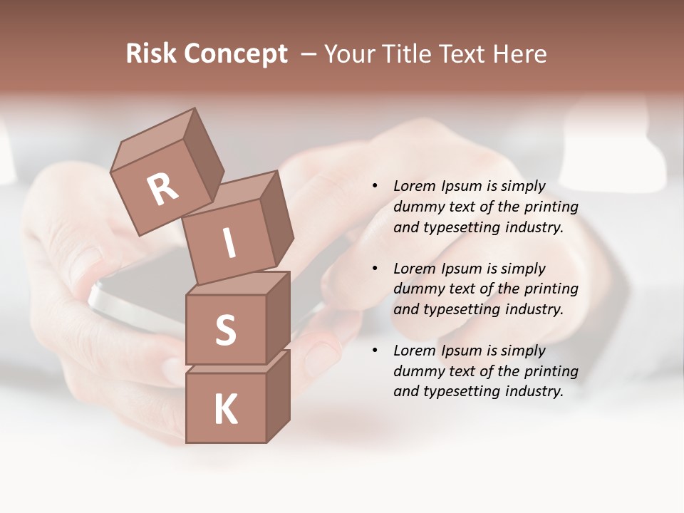 Typing Contemporary Business PowerPoint Template