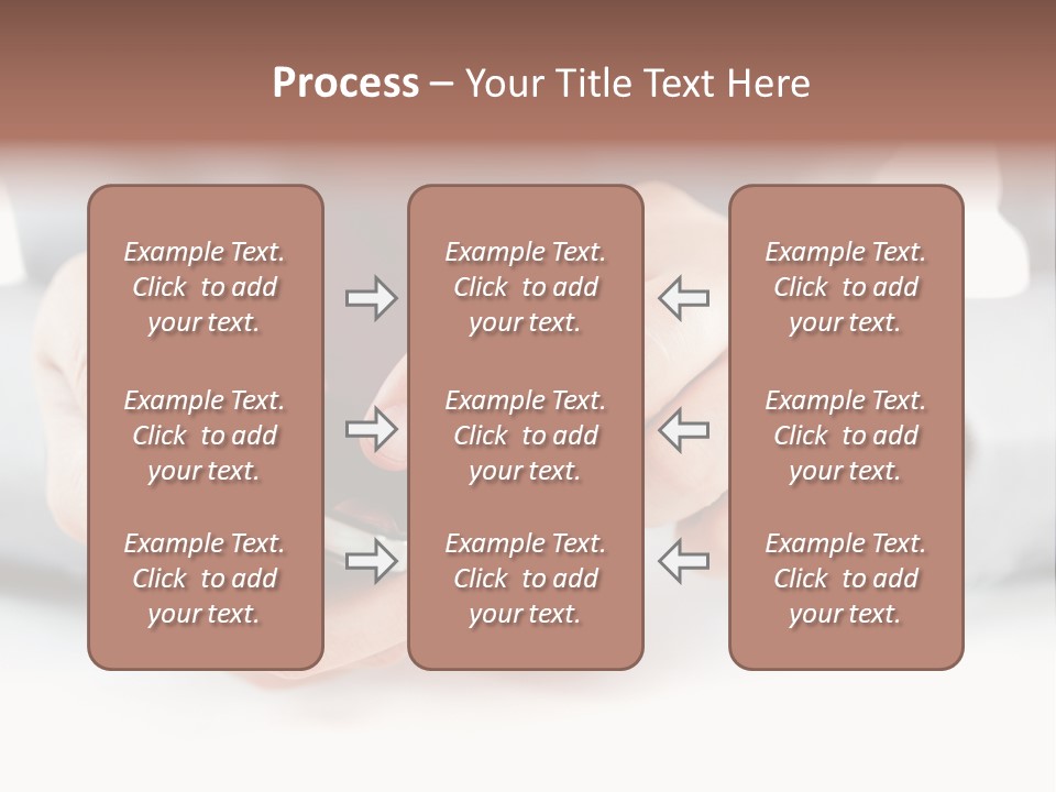 Typing Contemporary Business PowerPoint Template