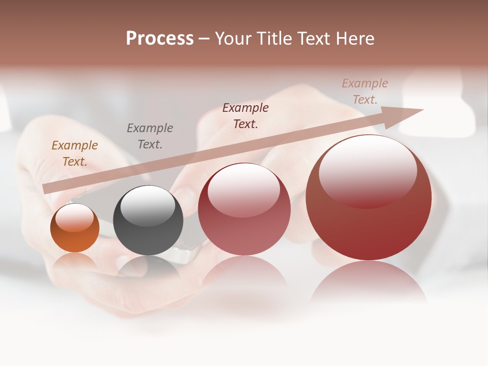 Typing Contemporary Business PowerPoint Template