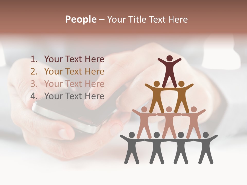 Typing Contemporary Business PowerPoint Template