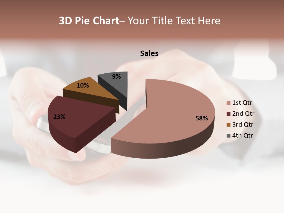 Typing Contemporary Business PowerPoint Template
