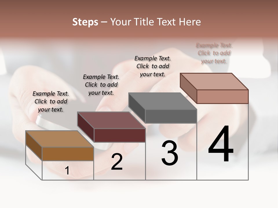Typing Contemporary Business PowerPoint Template