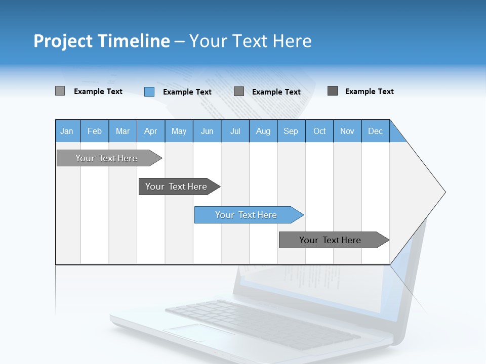 Mail Letter Page PowerPoint Template