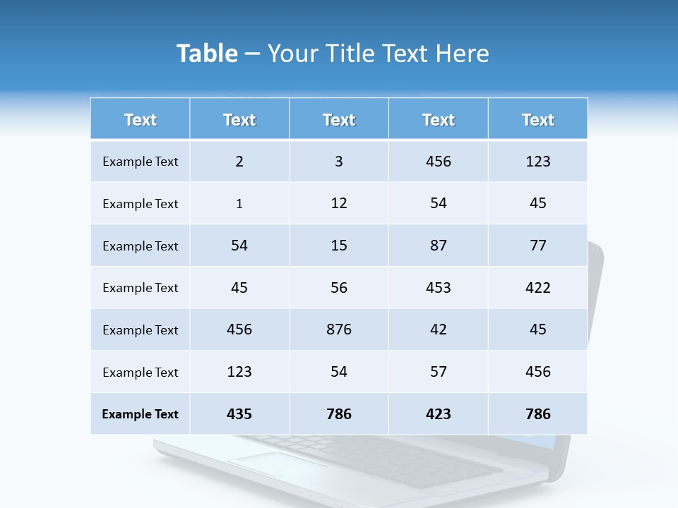 Mail Letter Page PowerPoint Template