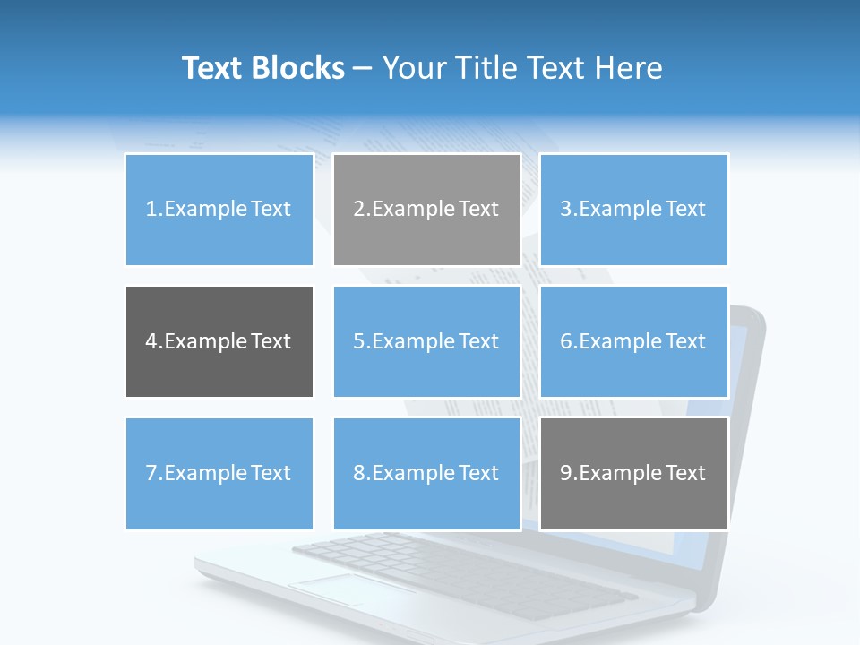 Mail Letter Page PowerPoint Template