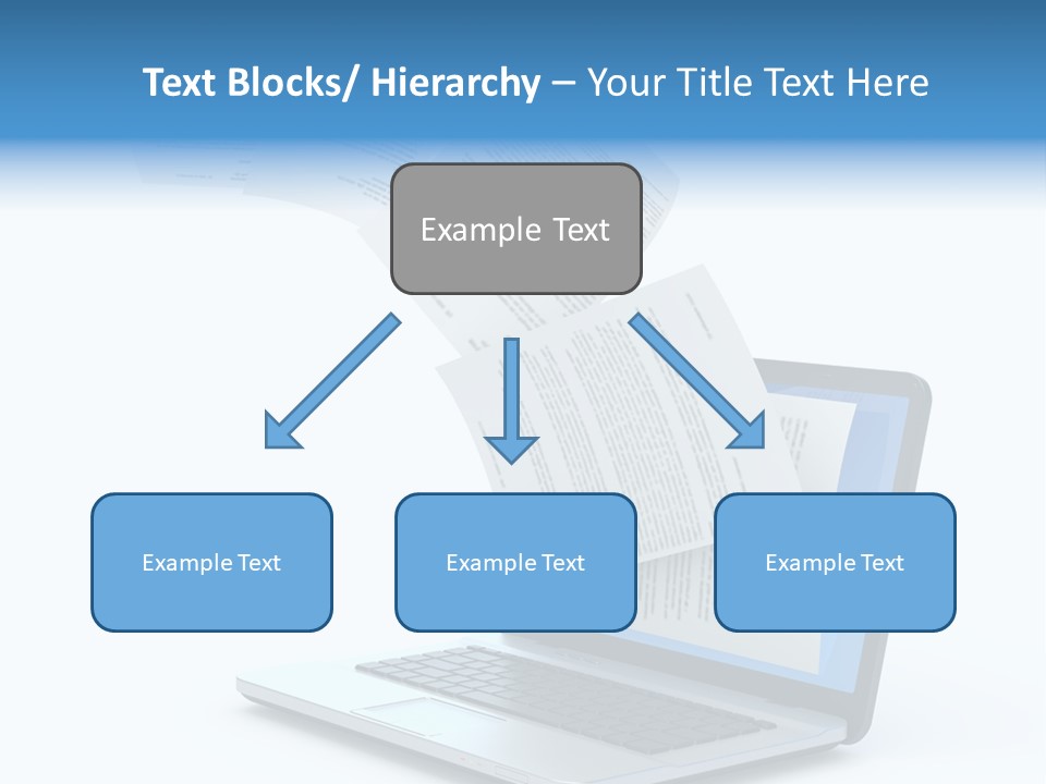Mail Letter Page PowerPoint Template
