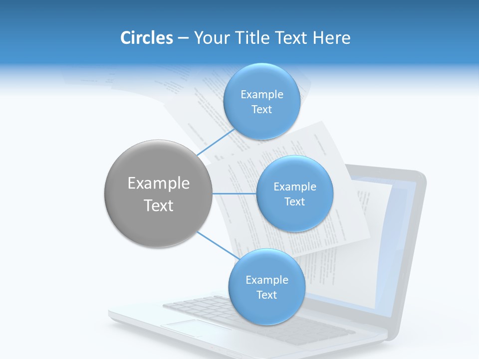 Mail Letter Page PowerPoint Template
