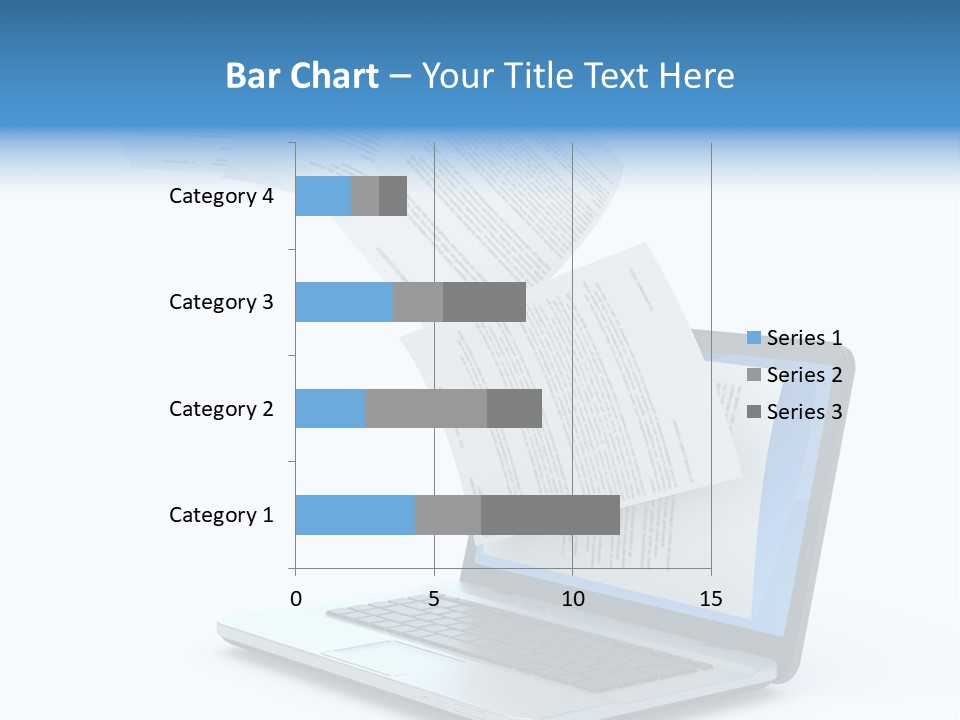 Mail Letter Page PowerPoint Template