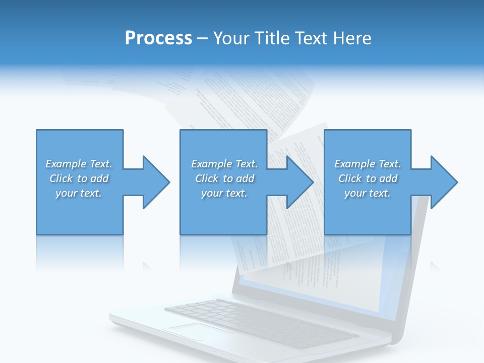Mail Letter Page PowerPoint Template