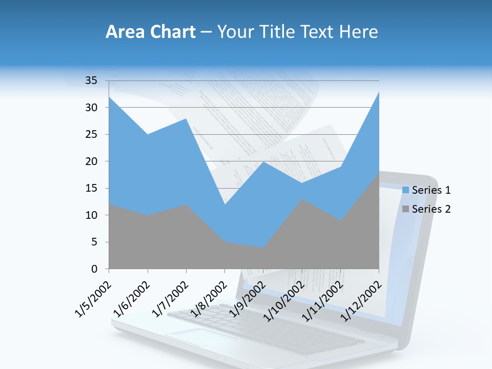 Mail Letter Page PowerPoint Template