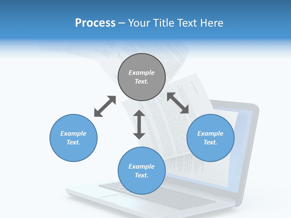 Mail Letter Page PowerPoint Template