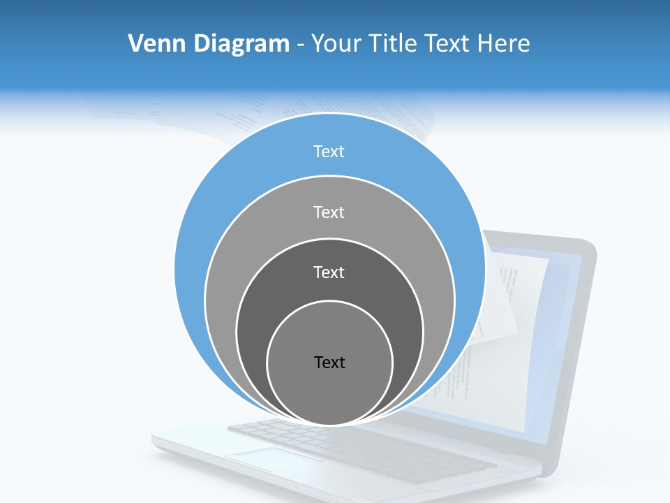 Mail Letter Page PowerPoint Template