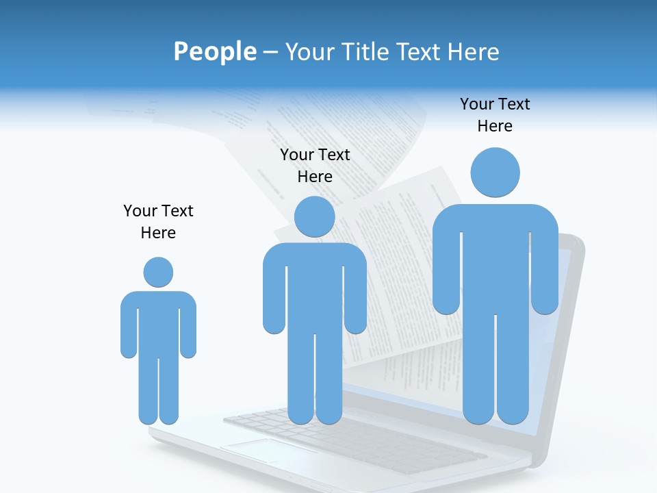 Mail Letter Page PowerPoint Template