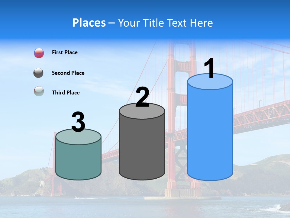 Architecture Bridge Cable PowerPoint Template